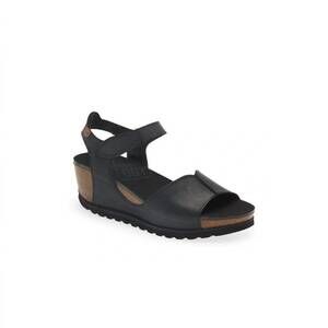 NEW ONFOOT women's samoa 310 wedge sandal in alfa negro